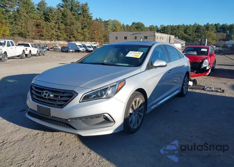 2016 Hyundai Sonata Sport from USA, damaged, VIN 5NPE34AF3GH373988